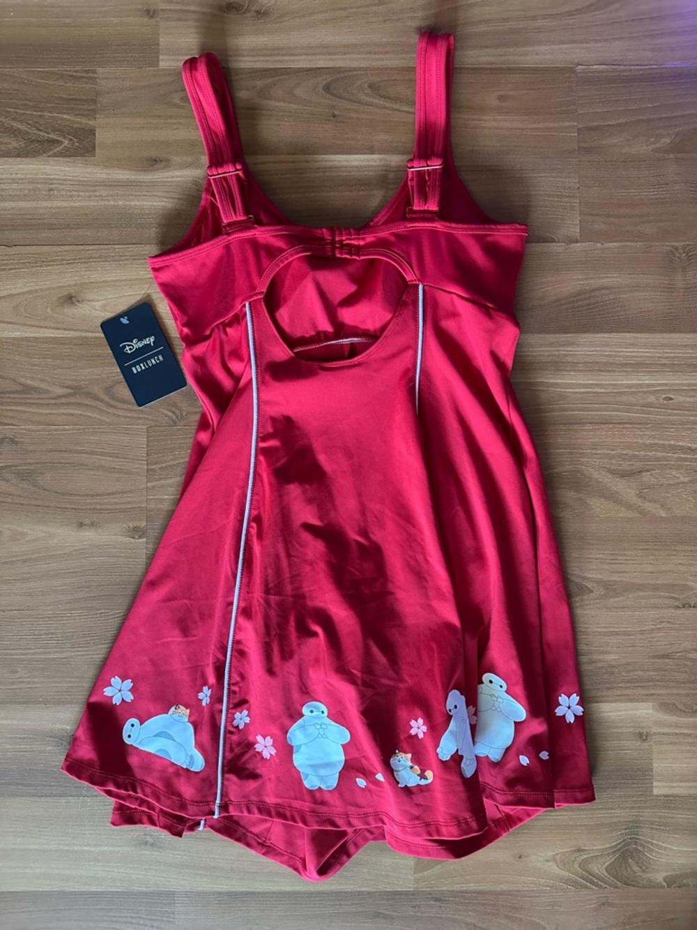 Disney Red Baymax Active Dress with Character Trim & Pockets - Picture 8 of 14